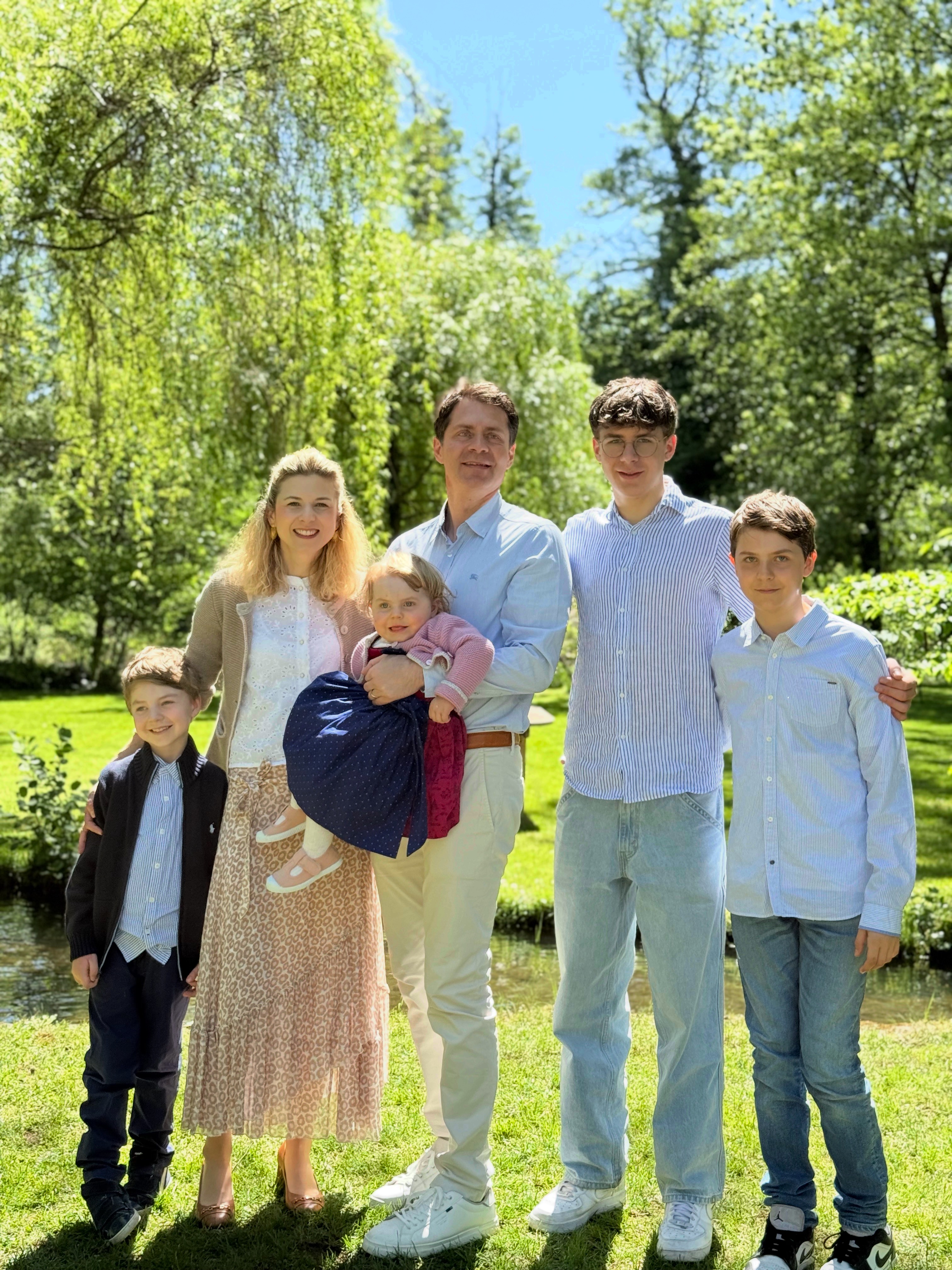 Familie im Park